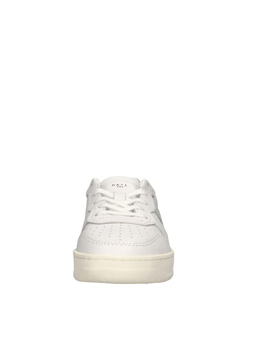 Sneakers in pelle D.A.T.E. | COURT 2.0 BASICBIANCO-WATER